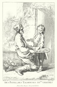 Konditorivaror (gravyr) av Francois (after) Boucher