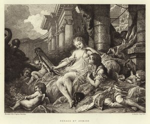 Renaud och Armide (gravyr)