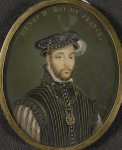 Porträtt av kung Henrik II av Frankrike (1519-59)
