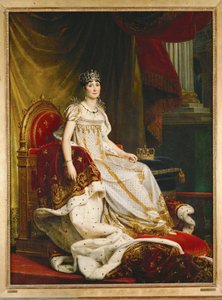 Josephine Beauharnais, kejsarinna, första hustru till kejsar Napoleon I ...