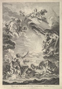 Neptune Calming the Storm Neptune Calming the Storm, 1700-talet.