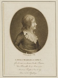 Louis Charles Capet av Francois Bonneville