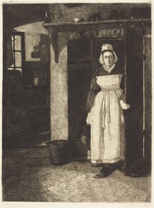 Källardörren av François Bonvin