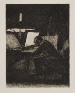 Gravören av François Bonvin