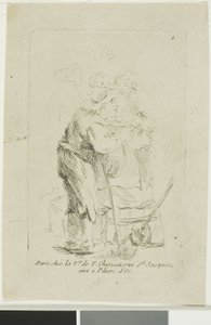 En dåligt klädd bonde av François Boucher
