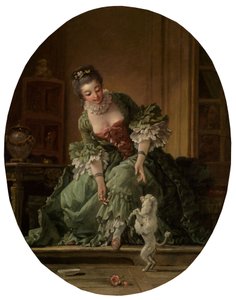 Den lydiga lilla hunden av François Boucher