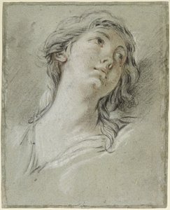 Kvinnans huvud av François Boucher