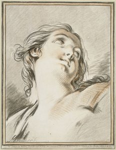 Kvinnans huvud av François Boucher