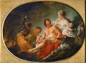 Vulcains smedjor - Vulcans smedja ... av François Boucher