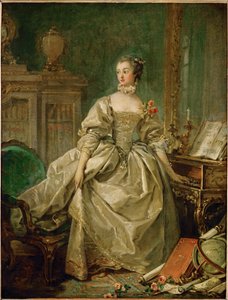 Madame Pompadour... av François Boucher