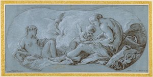 Cupidos uppfostran av François Boucher