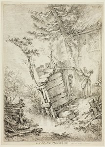 Tvätterskan av François Boucher
