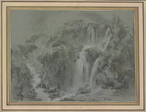 Vattenfallen i Tivoli av François Boucher