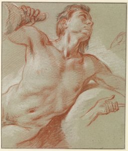 Förstudie om en Triton av François Boucher