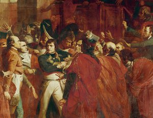 General Bonaparte vid Conseil des Cinq-cents i St...
