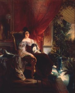 Madame de Gama-Yxa av Francois Bouchot