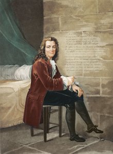 Voltaire fängslad i Bastiljen och skrev La Henriade 1728