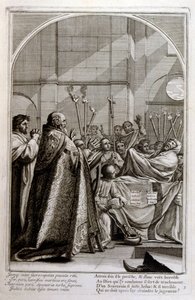 Gravyr av Francois Chauveau 1680 