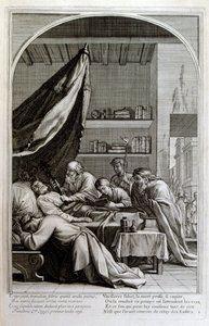Gravyr av Francois Chauveau 1680 