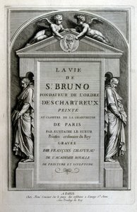 Gravyr av Francois Chauveau 1680 