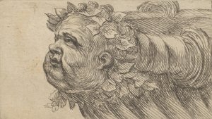 Head of a Child on the Bow of a Ship, från Divers Masques, ca. 1635-45. av Francois Chauveau