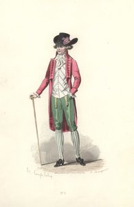 Dandy, Marie Antoinettes era.