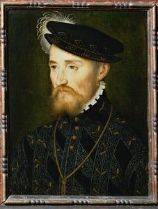 Francois de Lorraine, hertig av Guise... av François Clouet