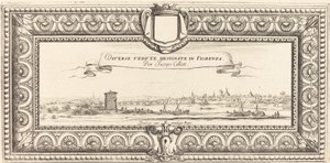 Titelsida för Callots "Various Italian Landscapes"