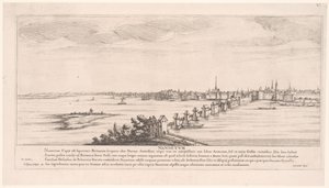 Utsikt över Nantes Nannetum (titel på objekt) Flodlandskap i Frankrike (serietitel)