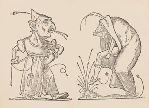 Les Songes Drolatiques de Pantagruel som innehåller flera figurer av uppfinningen ..., [1565]. av Francois Desprez