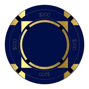 PokerChip , 2015, digitalt, av Francois Domain