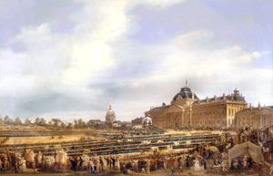 Louis Philippe ger flaggor till nationalgardet i Paris den 29 augusti