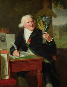 Porträtt av Antoine Parmentier (1737-1813) 1812 (olja på duk)