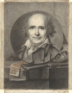 Porträtt av kompositören André Ernest Modeste Grétry 1741-1813, 1808.