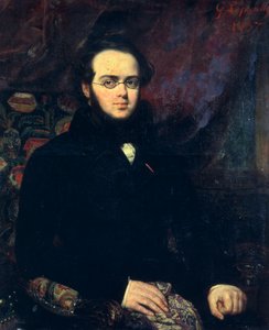 Porträtt av Jacques Fromental Elie Levy, känd som Halevy (Paris