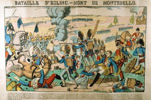 Slaget vid Essling - Montebellos död, 21 maj 1809, c1835