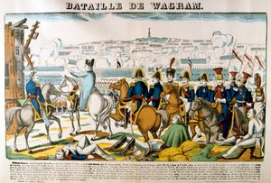 Slaget vid Wagram, 1809, c1835