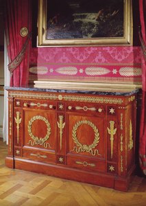 First Empire Style commode, 1804-15 (akacia, marmor och förgylld brons)