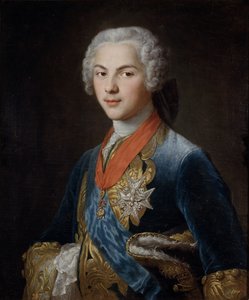 Louis, Dauphin av Frankrike 17291765, son till kung Ludvig XV, ca. 1745