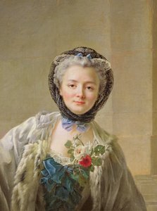 Porträtt av Madame Drouais (c.1732-c.1815) c.1758