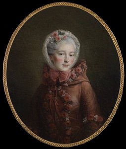 Porträtt av prinsessan Natalya Petrovna Galitzine 1741-1837, 1760 av Francois Hubert Drouais