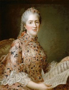 Prinsessan Sophie av Frankrike 1734-1782 av Francois Hubert Drouais
