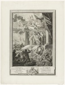 Joseph II:s nåd, graverad av Mathias de Sallieth av Francois Joseph Pfeiffer