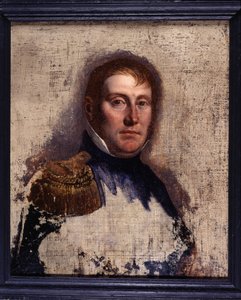 Joseph Bonaparte - kung av Spanien (1770 - 1839), målning tillskriven F. J. Kinson