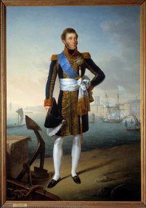 Hellängdsporträtt av Louis Antoine d