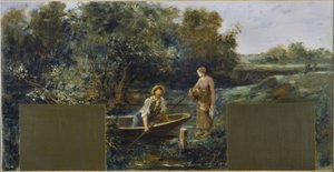 Skiss för stadshuset i Nogent-sur-Marne: Idyll vid vattnet