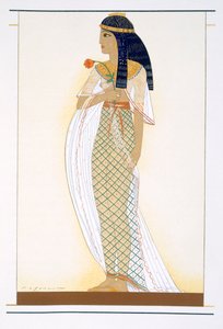En prinsessa, en illustration från 