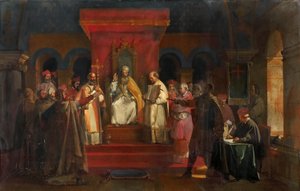 Påven Honorius II beviljade officiellt erkännande till tempelriddarna 1128