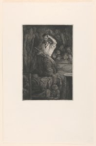En mardröm av Francois Nicolas Chifflart