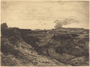 Stenbrott nära Montmartre